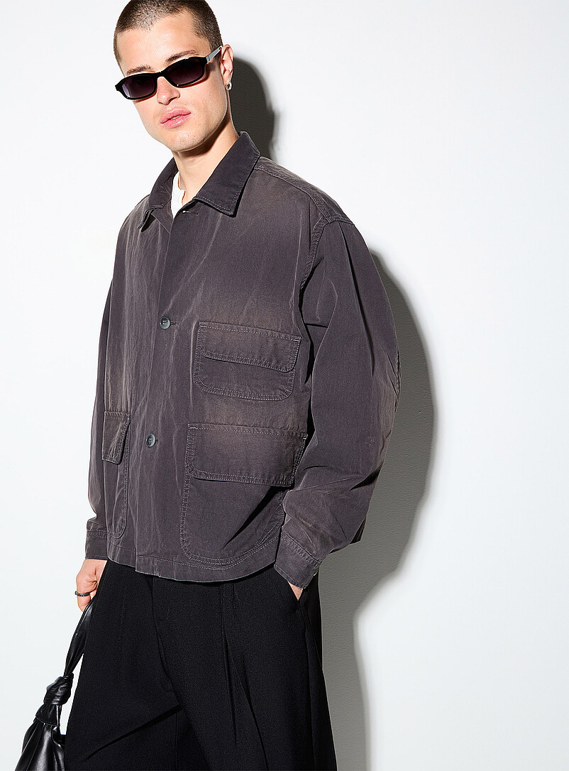 Utility overshirt Imported from Seoul product image (primary)