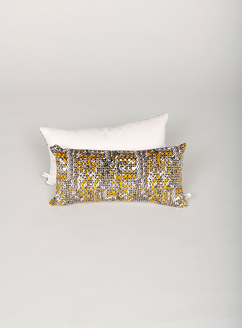 Très dion Dark Yellow Early Thaw cushion 28 x 53.5 cm