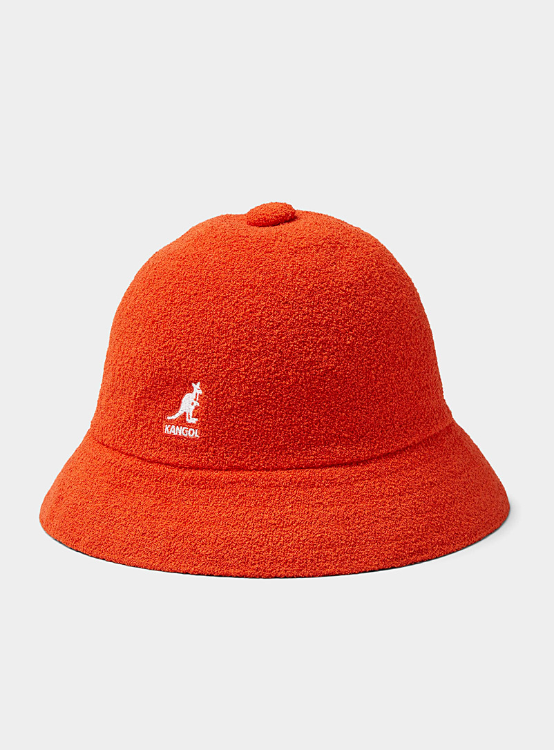 Kangol Orange Bermuda Casual bucket hat for men