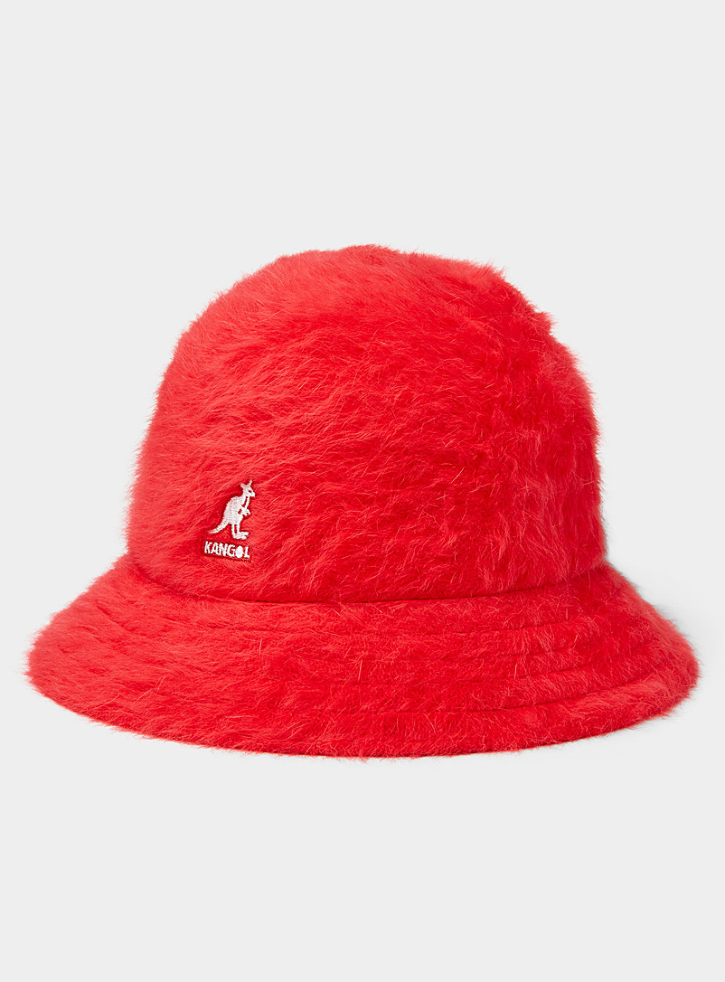 Kangol Red Furgora Casual bucket hat for men