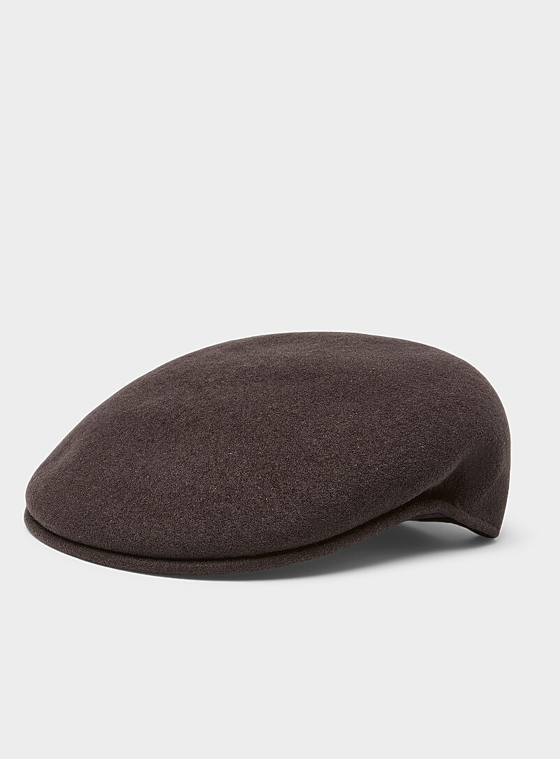 Kangol Light Brown Wool 504 cap for men
