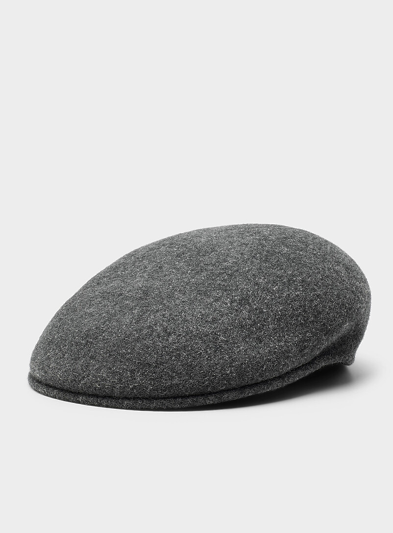 Kangol Light Brown Wool 504 cap for men