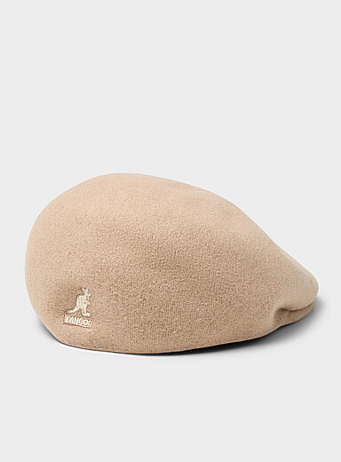 La casquette chauffeur unie en laine