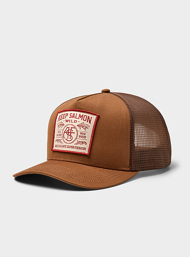 La casquette camionneur p&ecirc;che au saumon