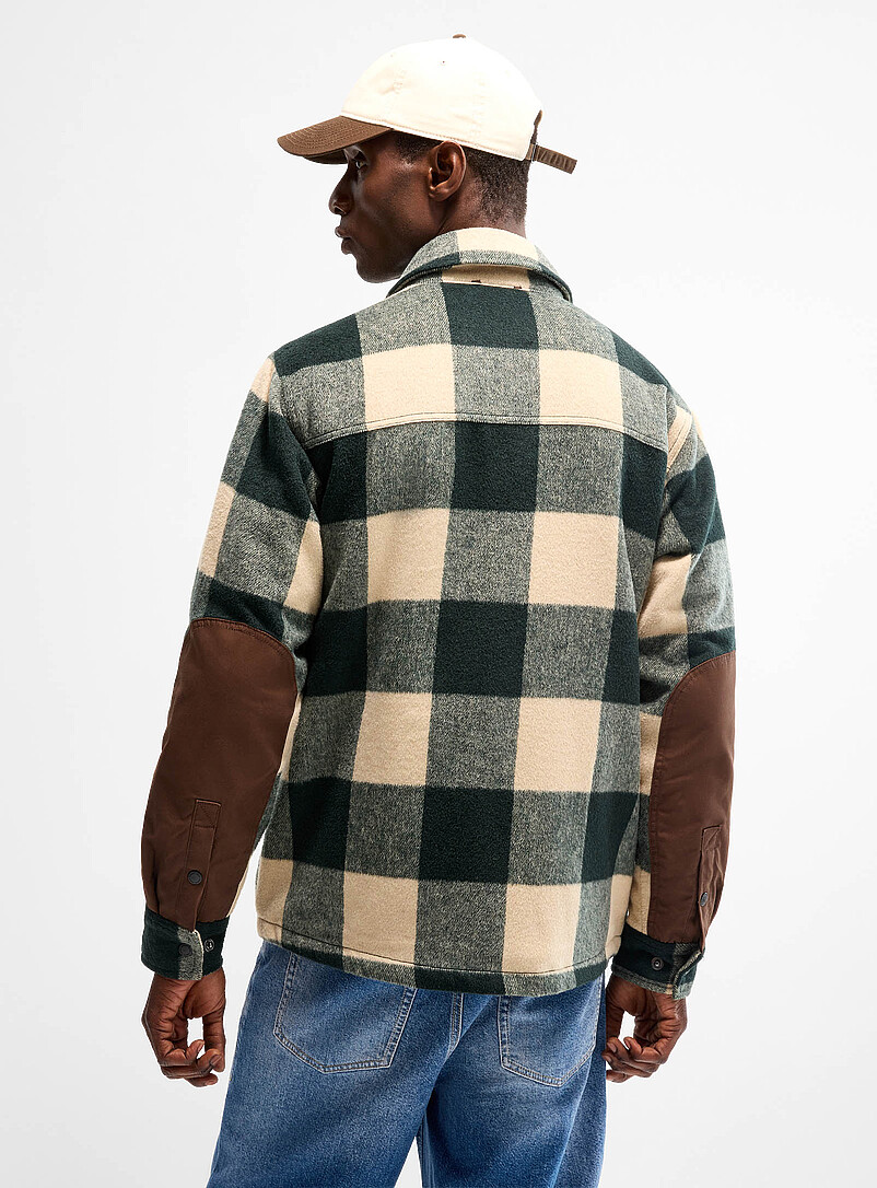 Insulated green Canadian overshirt product image 3