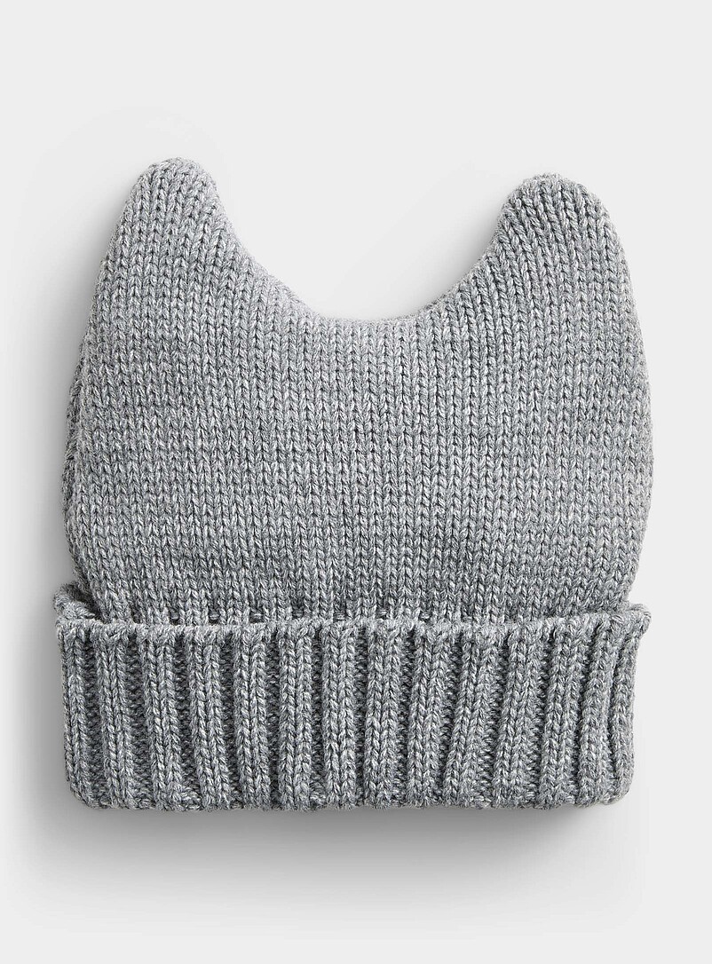 Little-Ear Knit Tuque Imported From Seoul