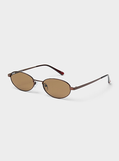 Rosie narrow oval sunglasses