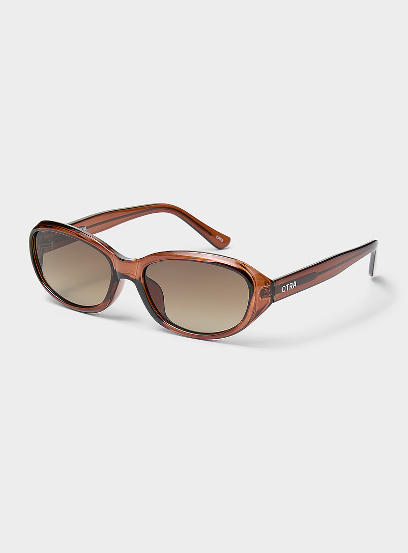Elsa narrow oval sunglasses product image (primary)