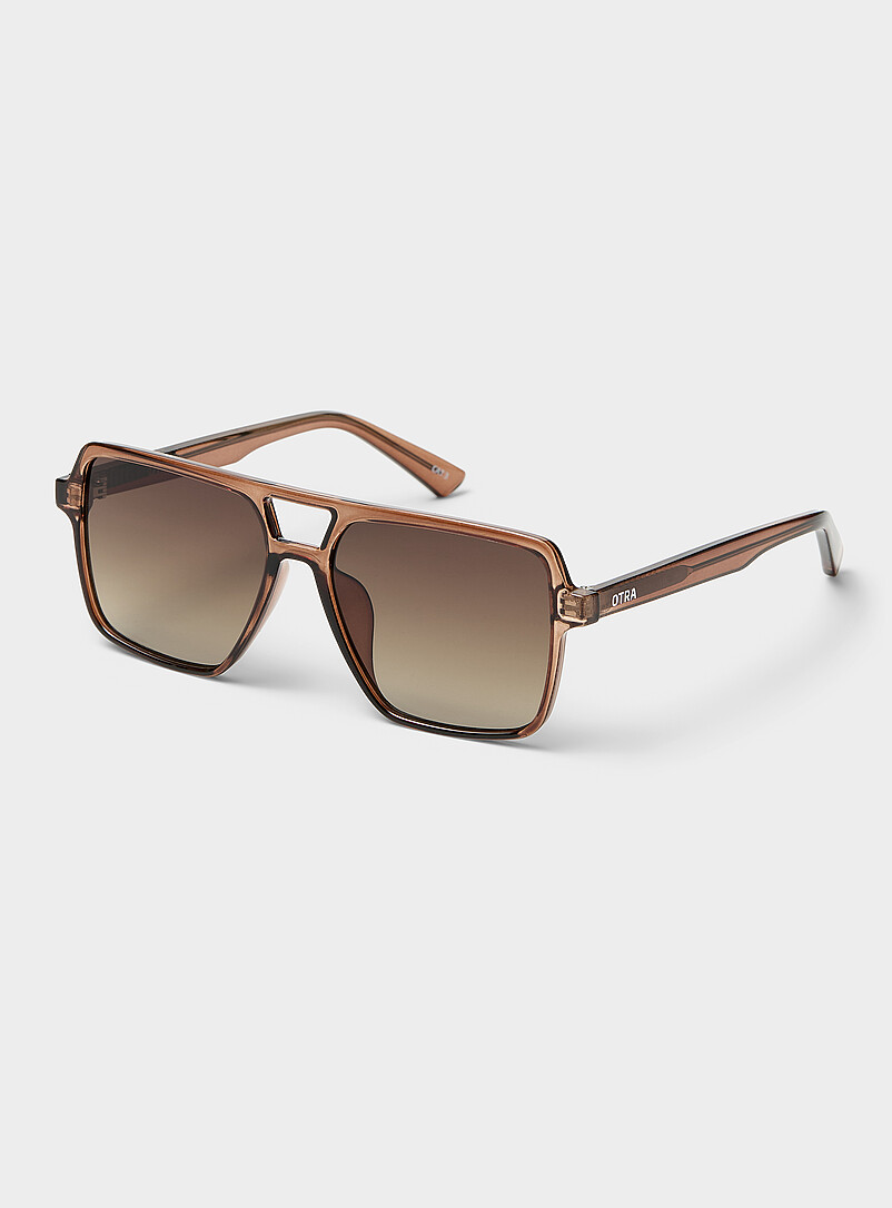 Zoya square aviator sunglasses product image (primary)