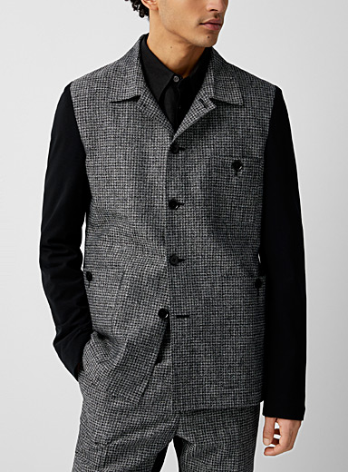 Mixed fabric jacket | Philippe Dubuc | Shop Men's Designer Suits ...