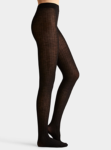Spanx High-Waisted Luxe Leg Tights - Black