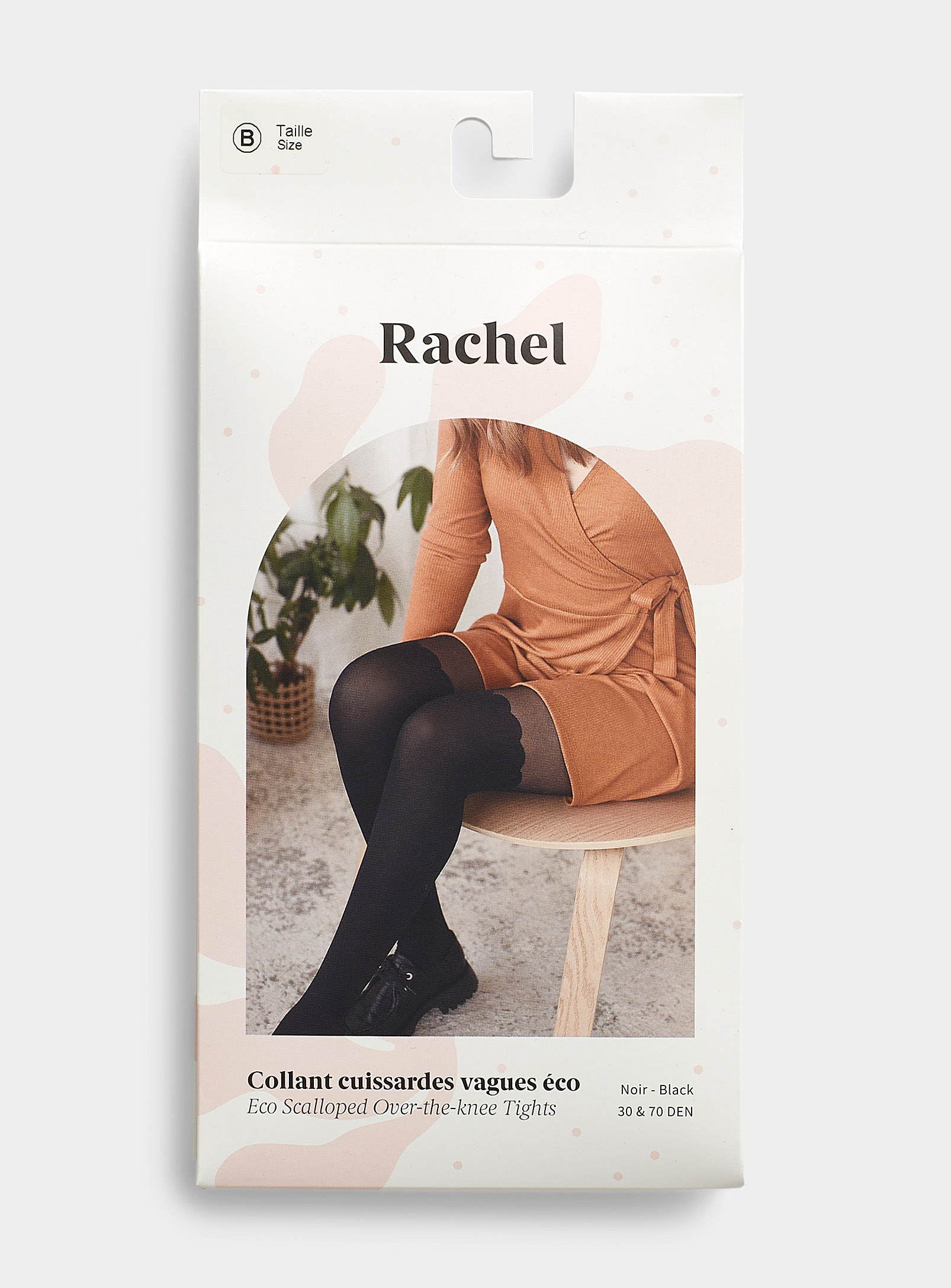 Rachel - Le bas effet cuissarde vague
