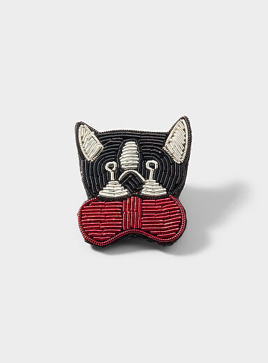 La broche terrier Boston