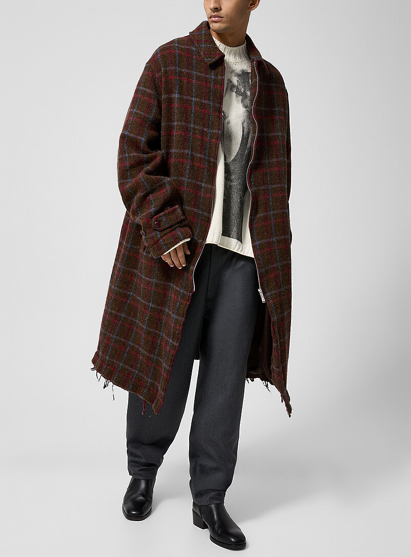 Manteau à Carreaux Jessie James Decker Par Kittenish - Taille XS, Multicolore, Neuf Avec étiquettes