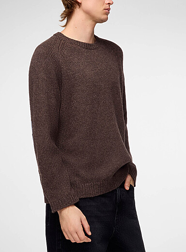 Undercover Brown Cindy Sherman patches wool and cashmere sweater for men