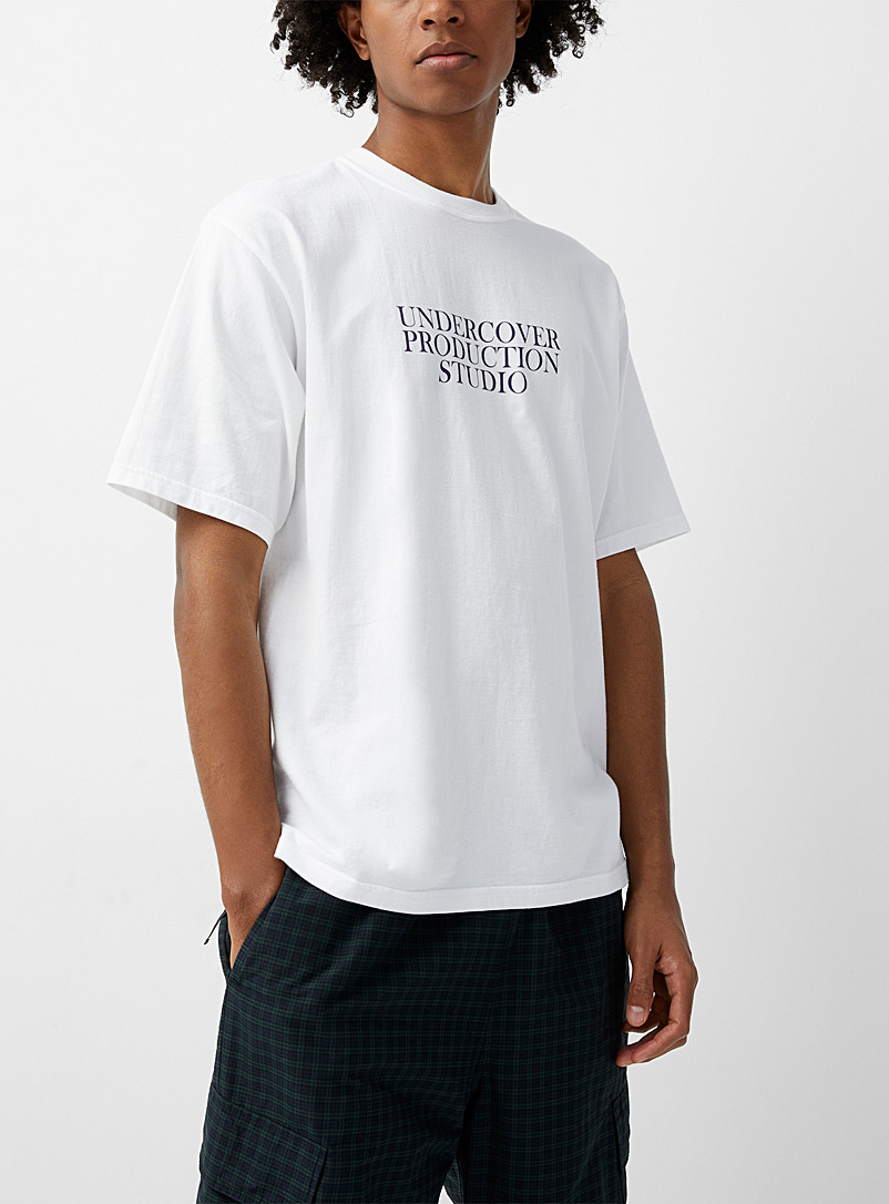 Undercover: Le t-shirt Production Blanc pour homme