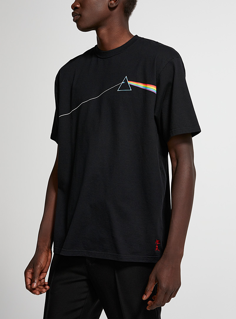 Undercover Black The Dark Side of the Moon T-shirt for men