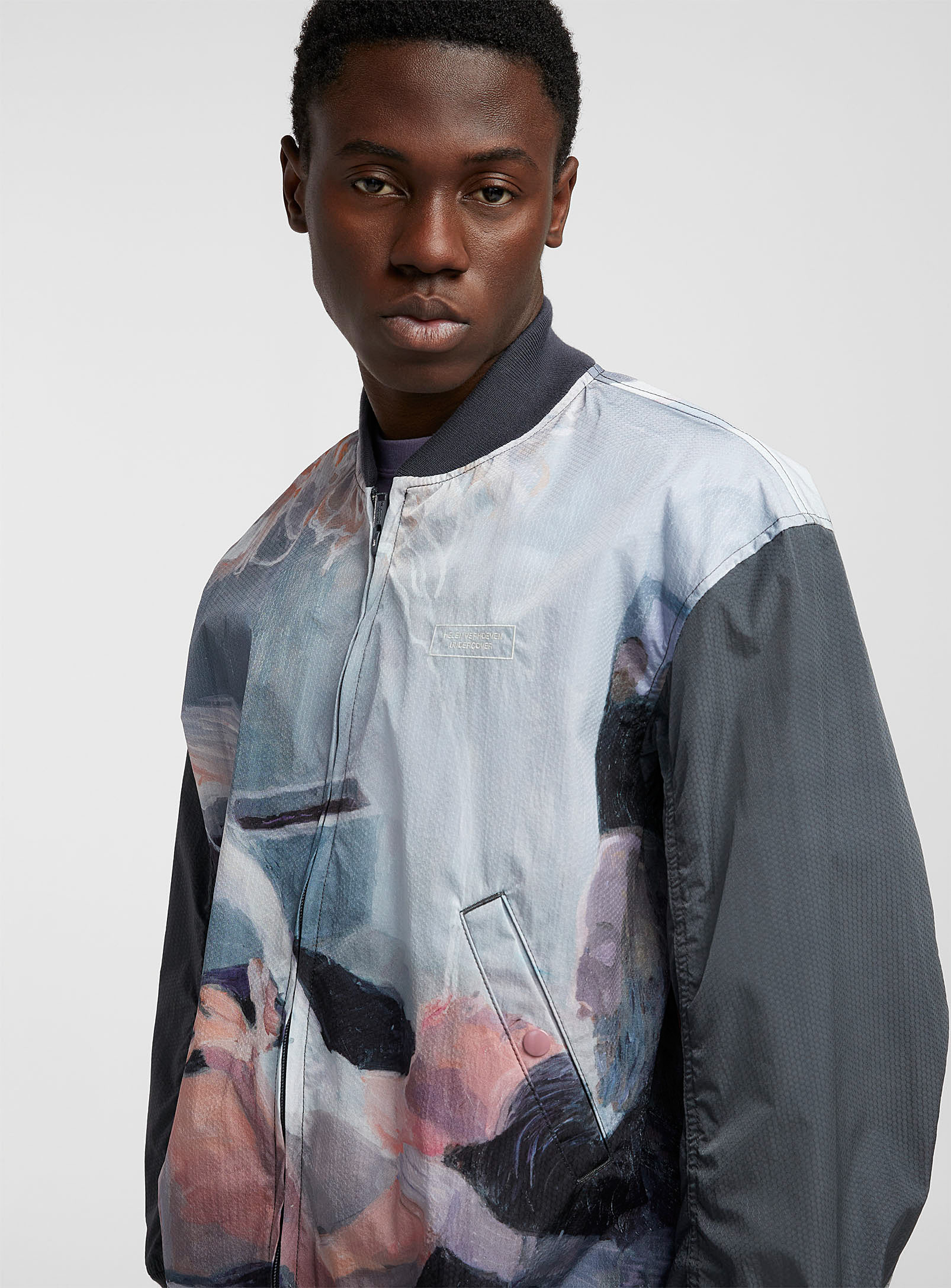 Undercover - Men's Artistic print fabric jacket