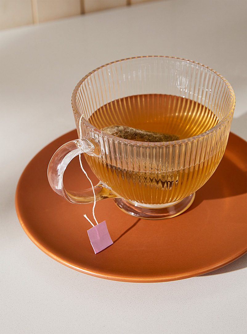Simons Maison: La tasse fines rainures Transparent