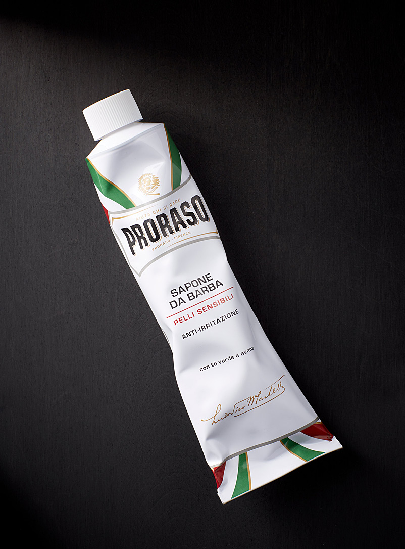 Proraso Assorted Green tea and oatmeal shaving cream for men