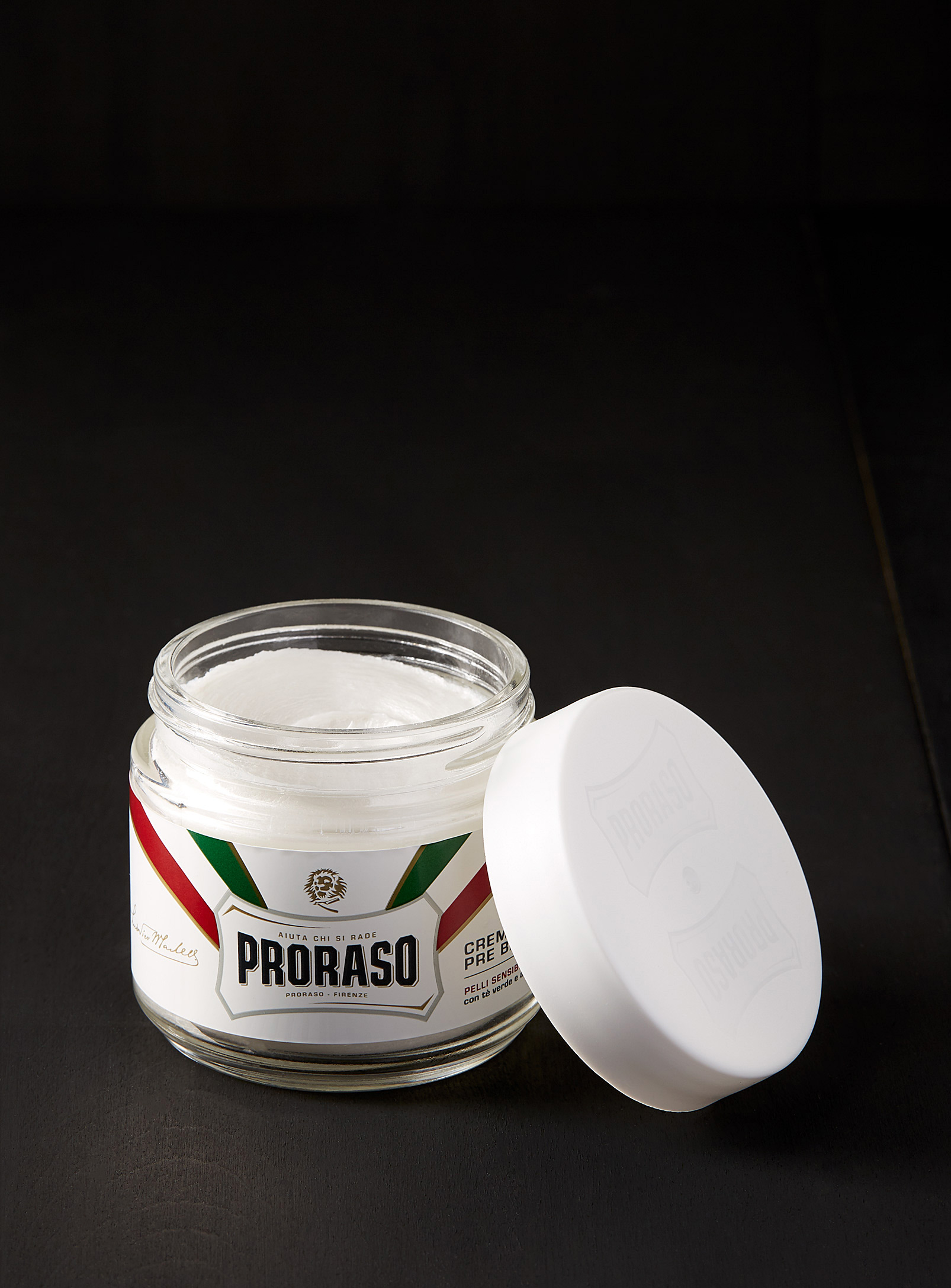 Proraso - La crème avant/après-rasage thé vert et avoine
