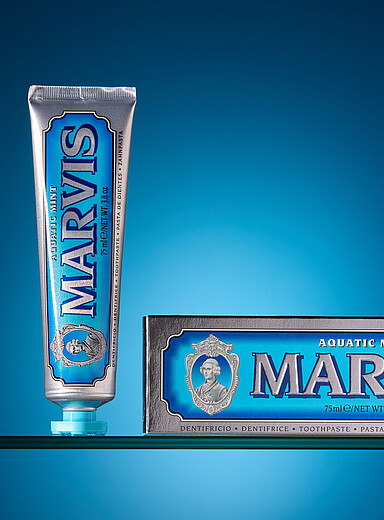 Le dentifrice menthe aquatique 