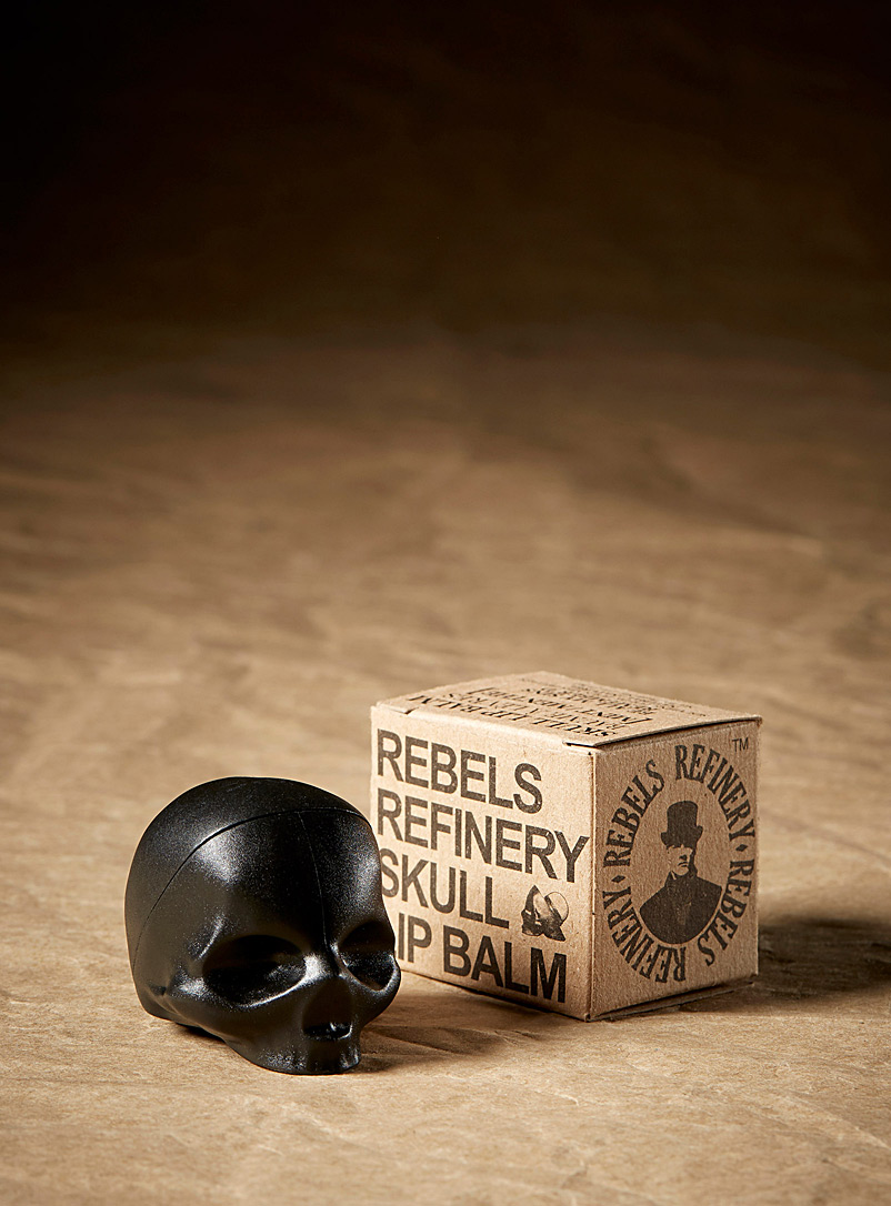 Rebels Refinery: Le baume à lèvres menthe Noir pour homme