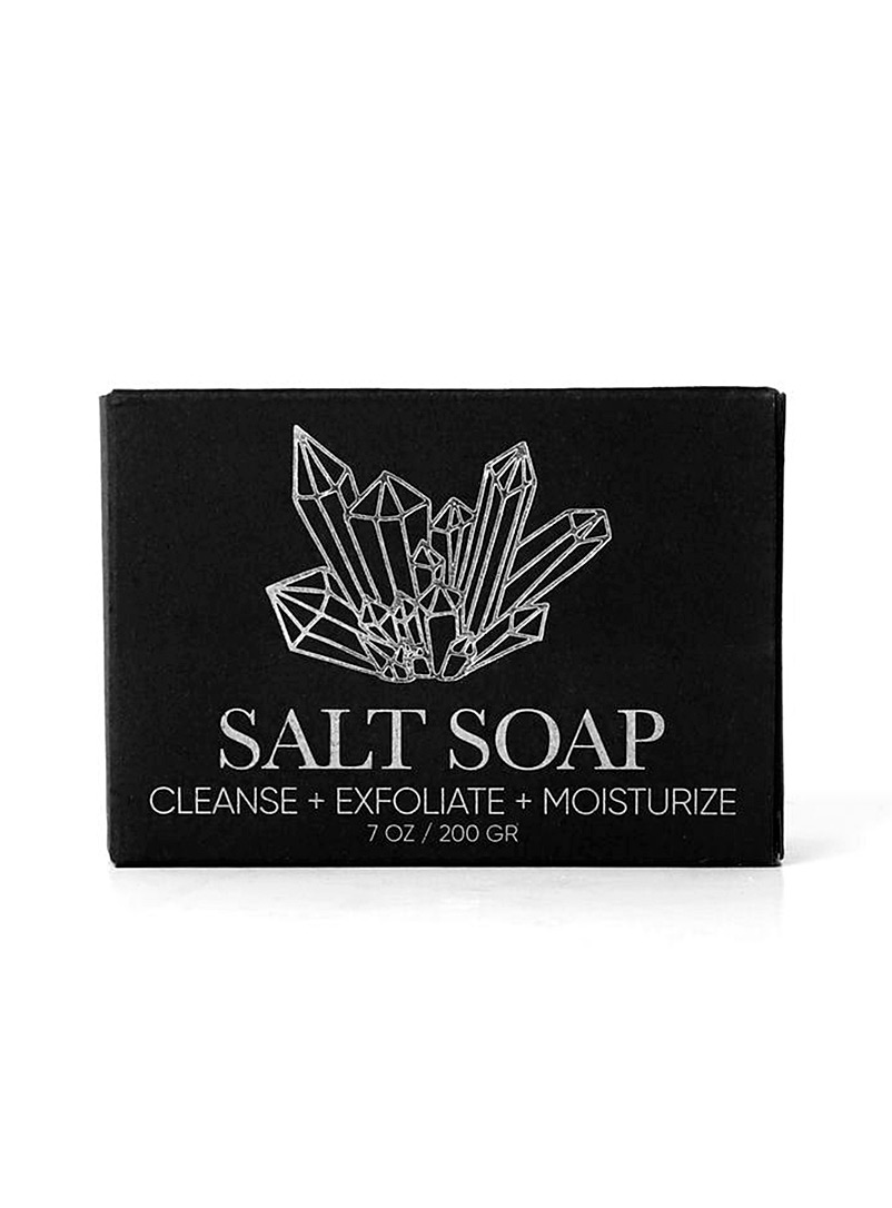 Rebels Refinery Black Moisturizing salt soap bar for men