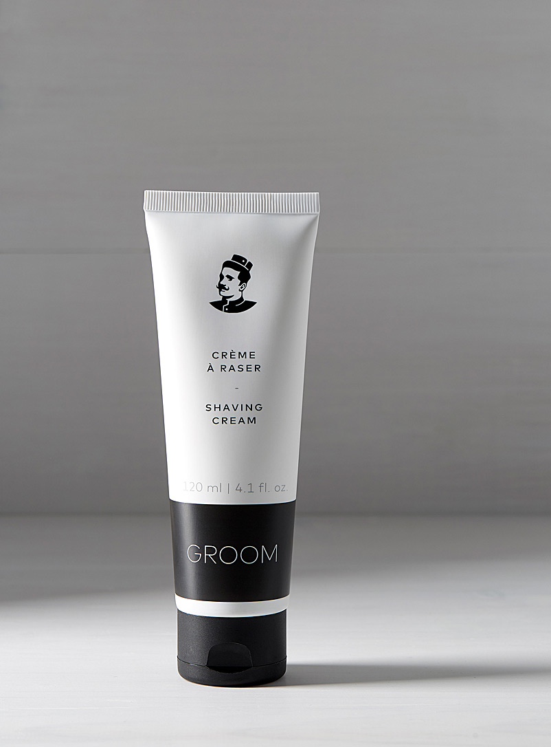 Industries Groom White Natural shaving cream tube for men