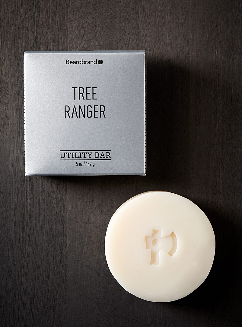 Beardbrand: Le savon tout-en-un Tree Ranger Ivoire blanc os pour homme