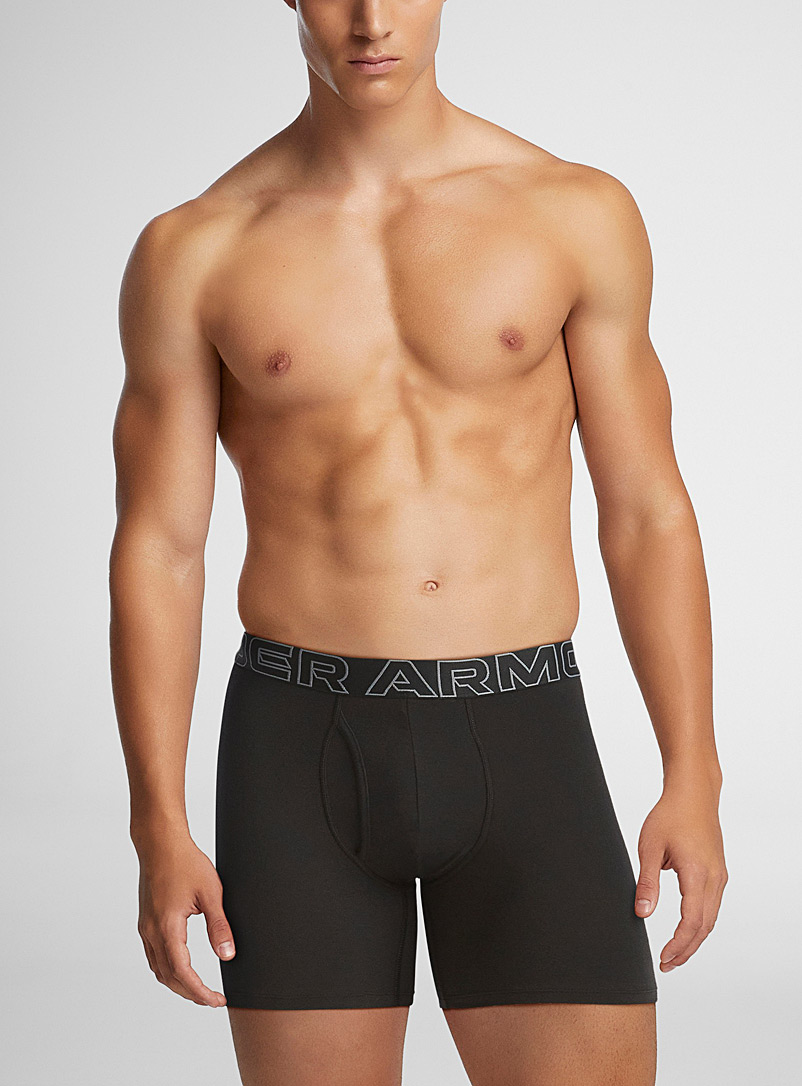 6" black jersey performance boxer briefs Boxerjock® 3-pack product image 2