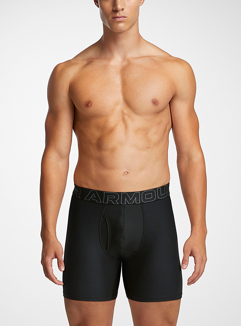 6" black performance boxer briefs Boxerjock® 3-pack product image 2
