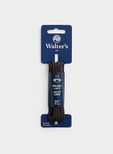 Waxed laces