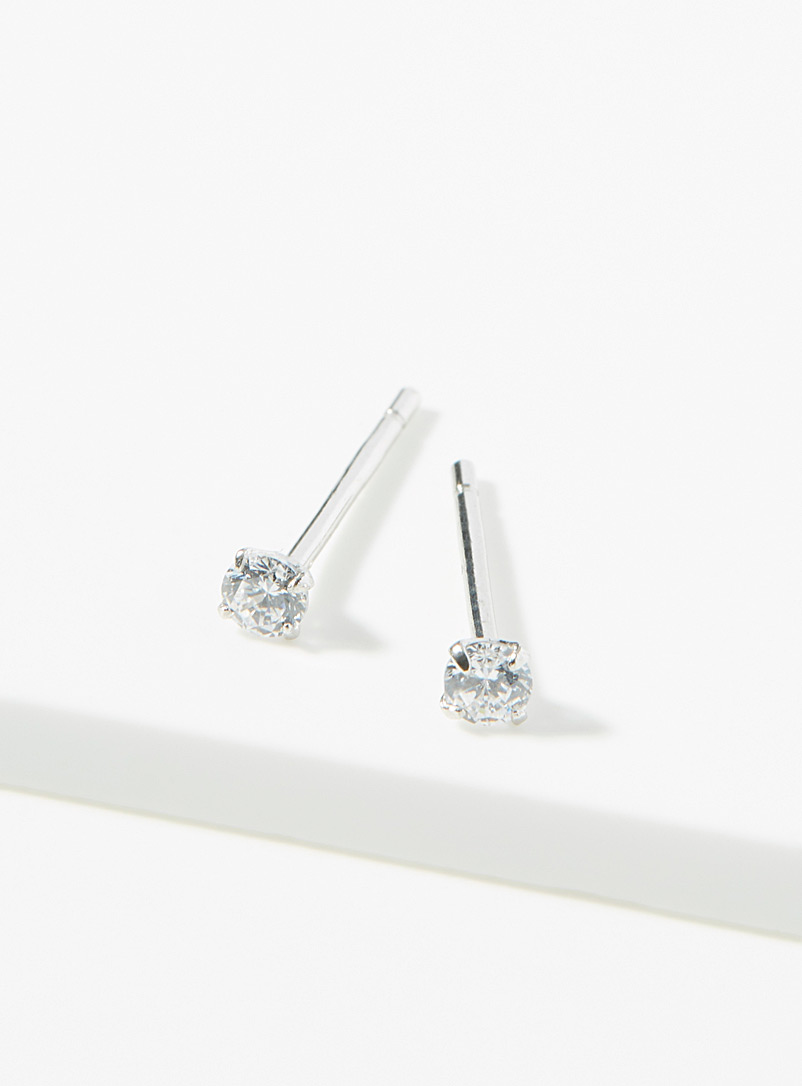 Midi34 Silver Valérie earrings for women