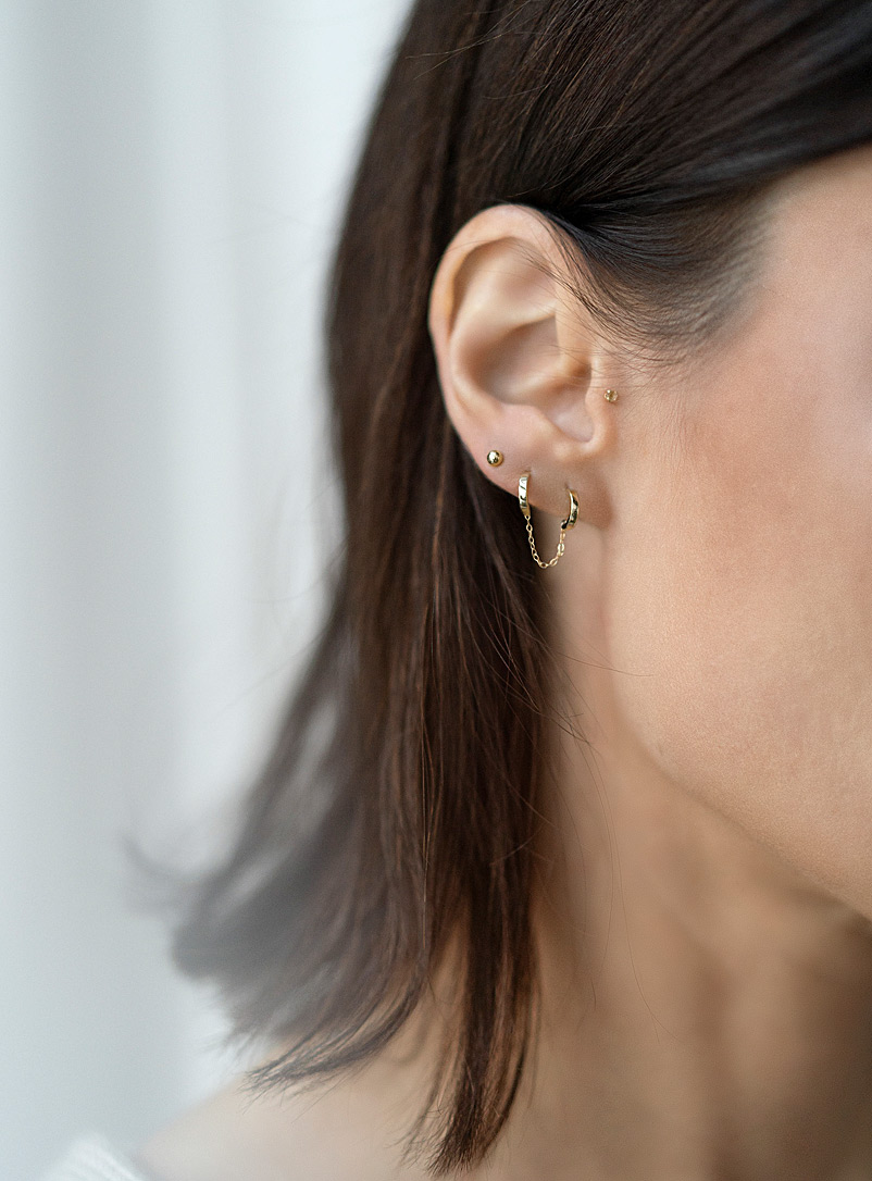 Midi34 Assorted Tania gold earrings for women