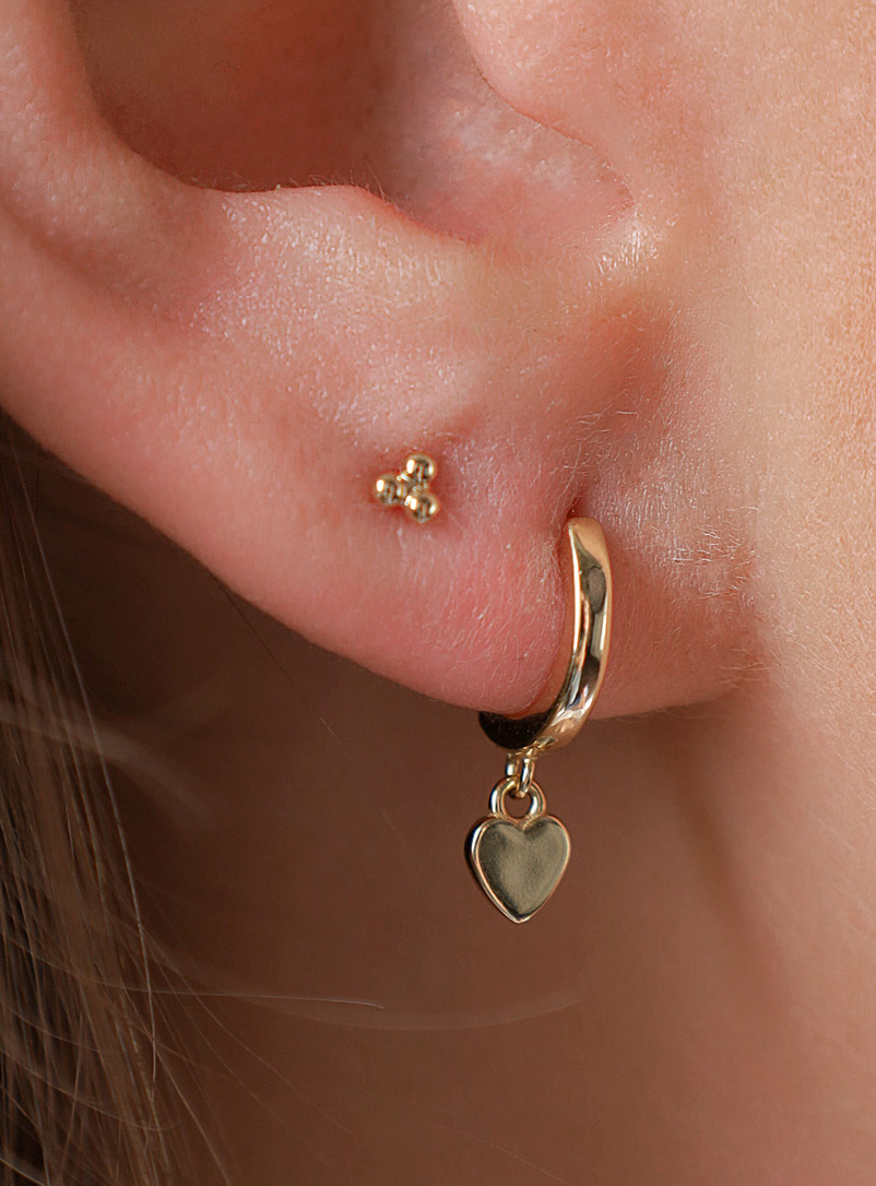 Midi34 x Simons Gold Les Emma earrings for women