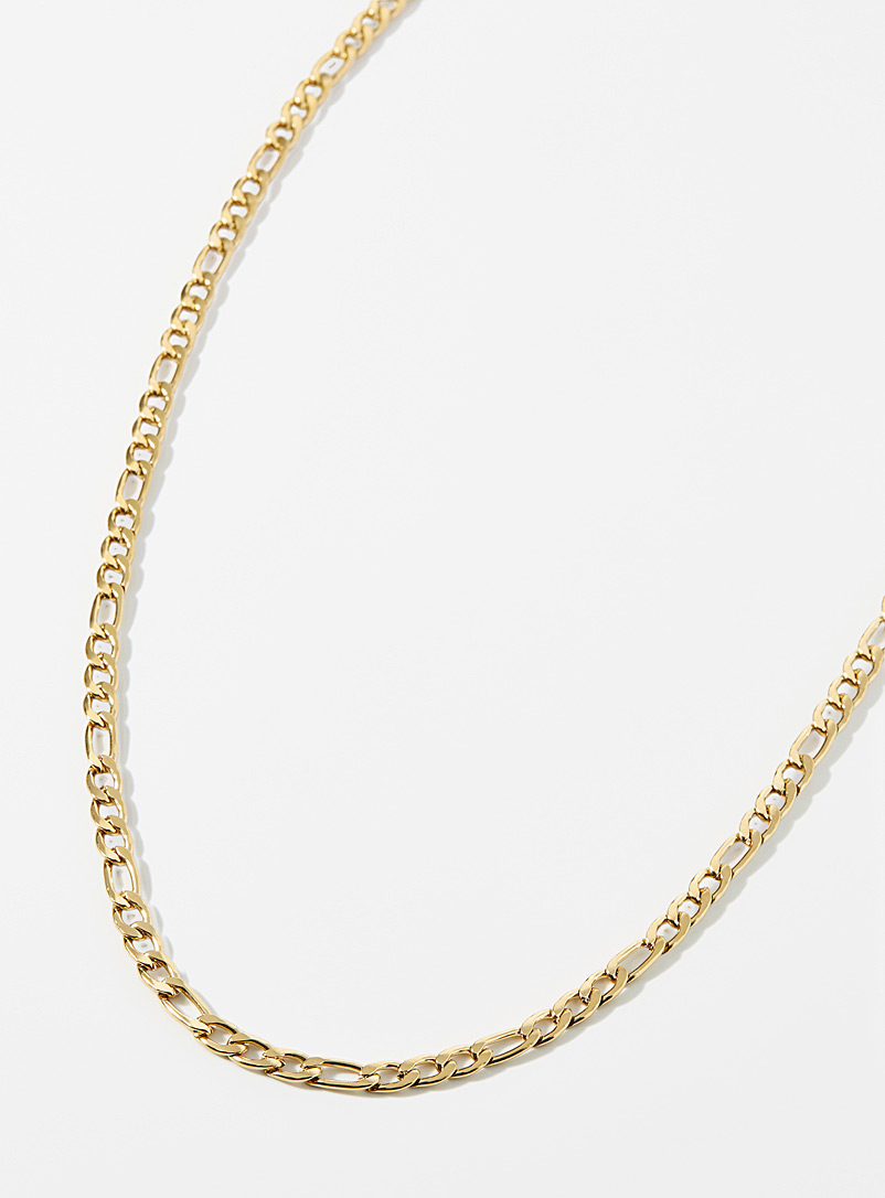 Hanessa Parure de bijoux pour homme en or - Collier doré - Bracelet plaqué or - Cadeau de Noël - Pour homme - Pour mariage/petit ami/homme Hanessa Parure de bijoux pour homme en or - Collier doré - Bracelet plaqué or - Cadeau de Noël - Pour homme - Pour mariage/petit ami/homme