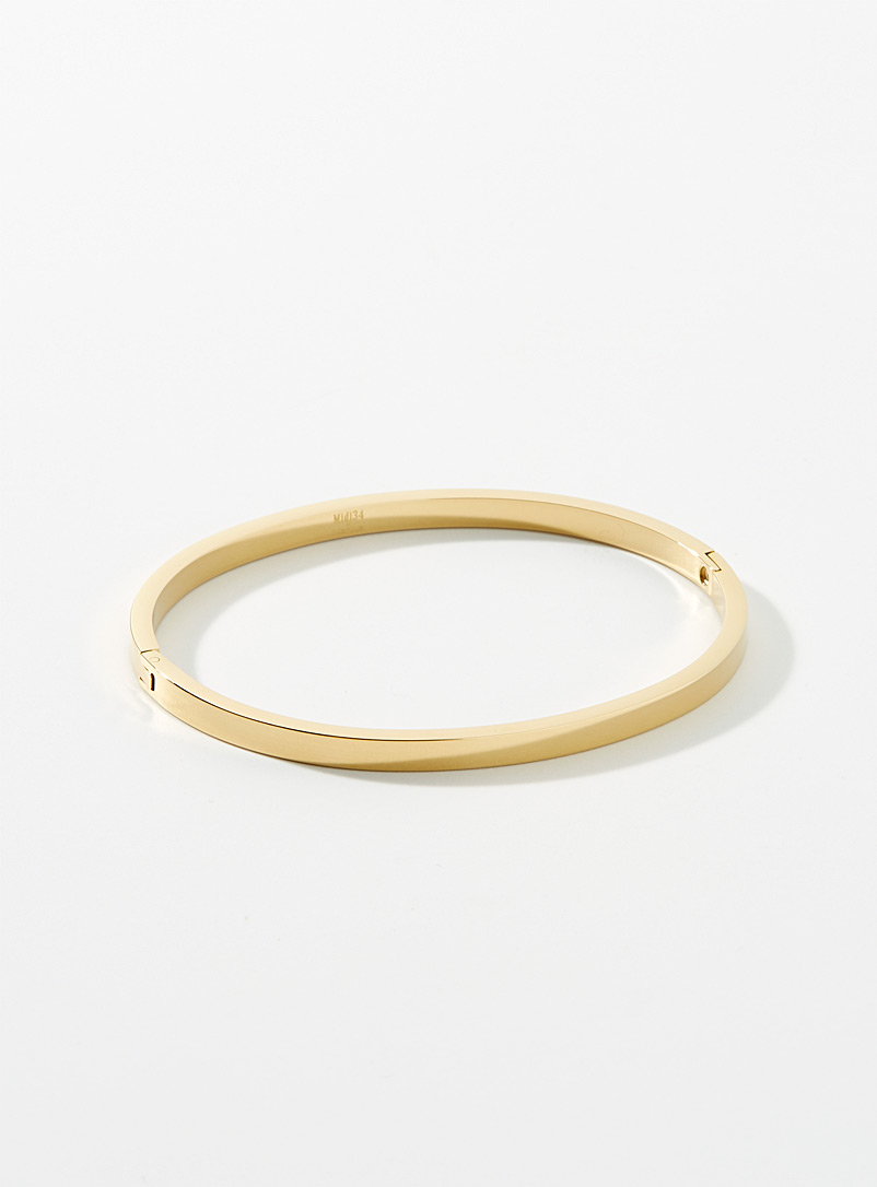 Midi34 Golden Yellow Michel bangle bracelet for men
