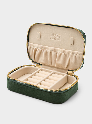Soft velvet rectangular jewellery box Exclusive Simons x Midi34 ...