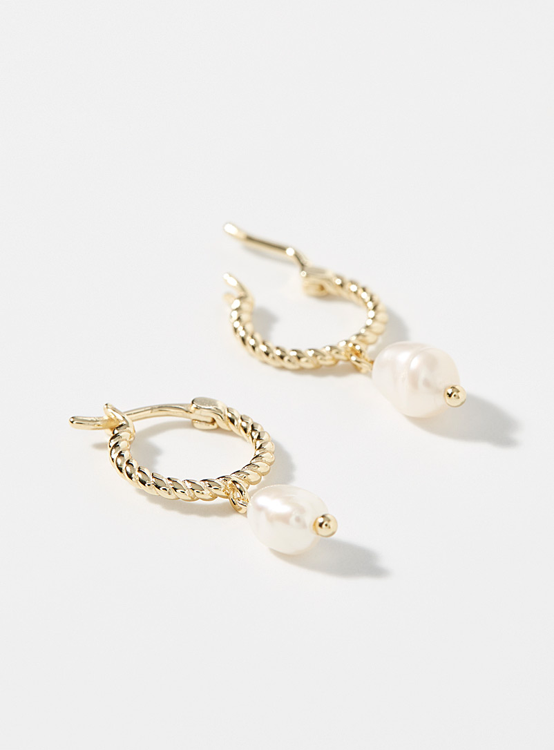 Anouk small hoops Exclusive Simons x Midi34 collection product image (primary)
