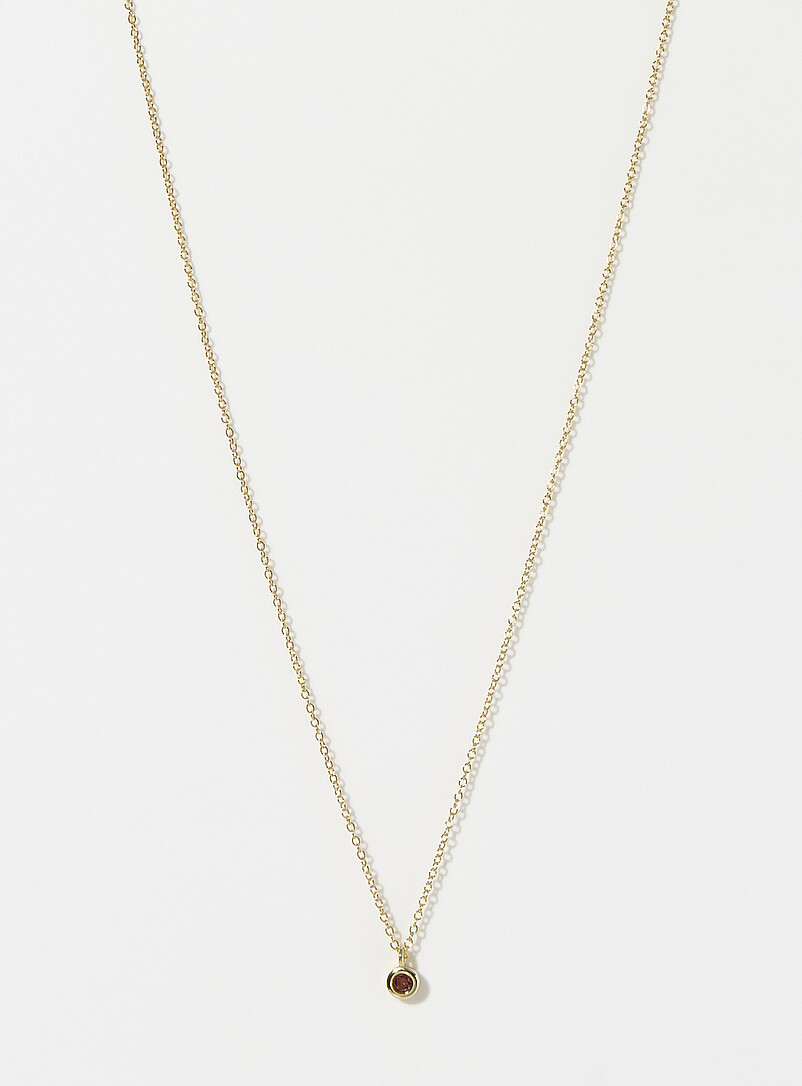 Small birthstone chain Exclusive Simons x Midi34 collection product image (primary)