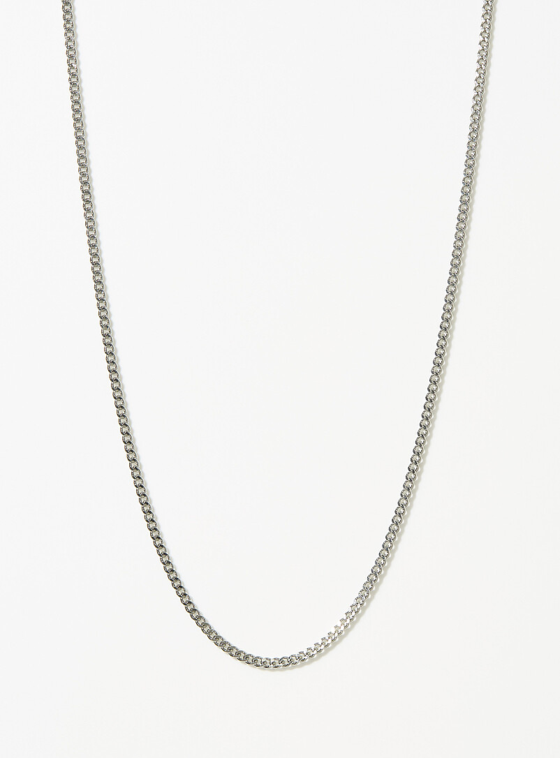 Minimalist curb-link chain Exclusive Simons x Midi34 collection product image (primary)