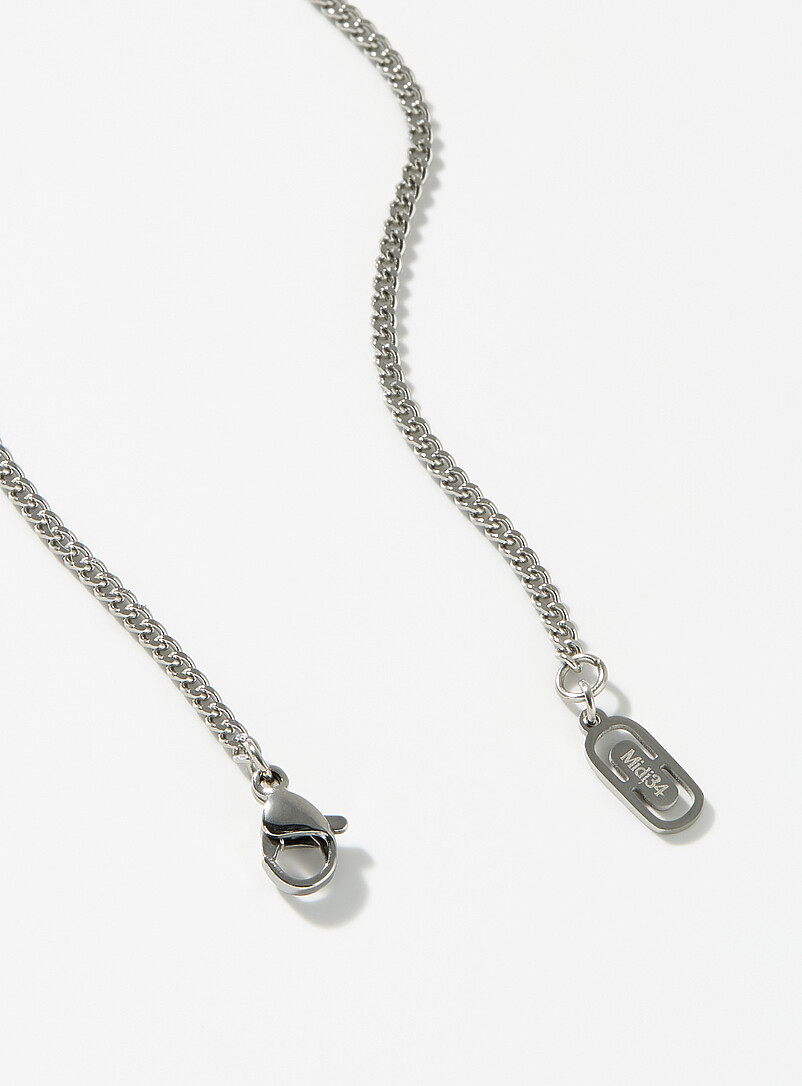 Minimalist curb-link chain Exclusive Simons x Midi34 collection product image 2