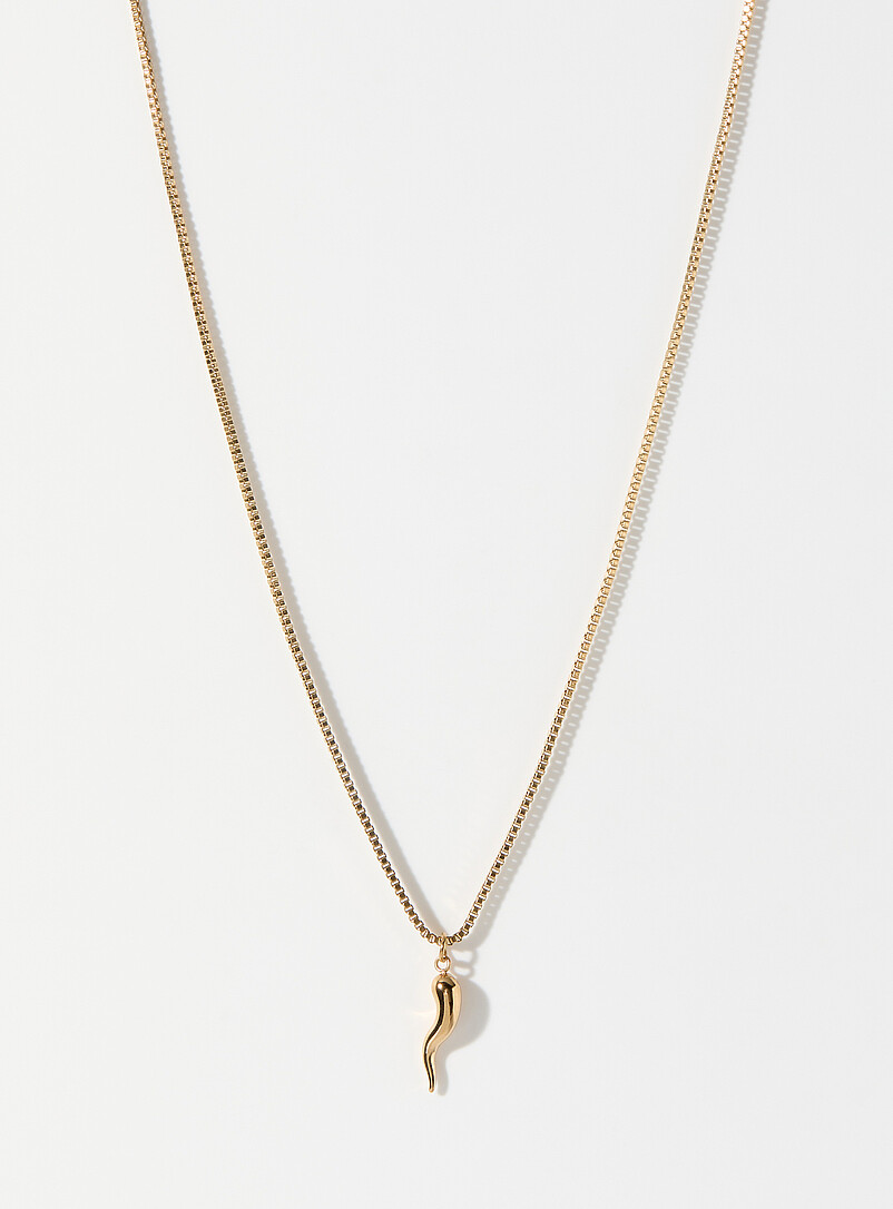 Bruno + Milan pendant necklace product image (primary)