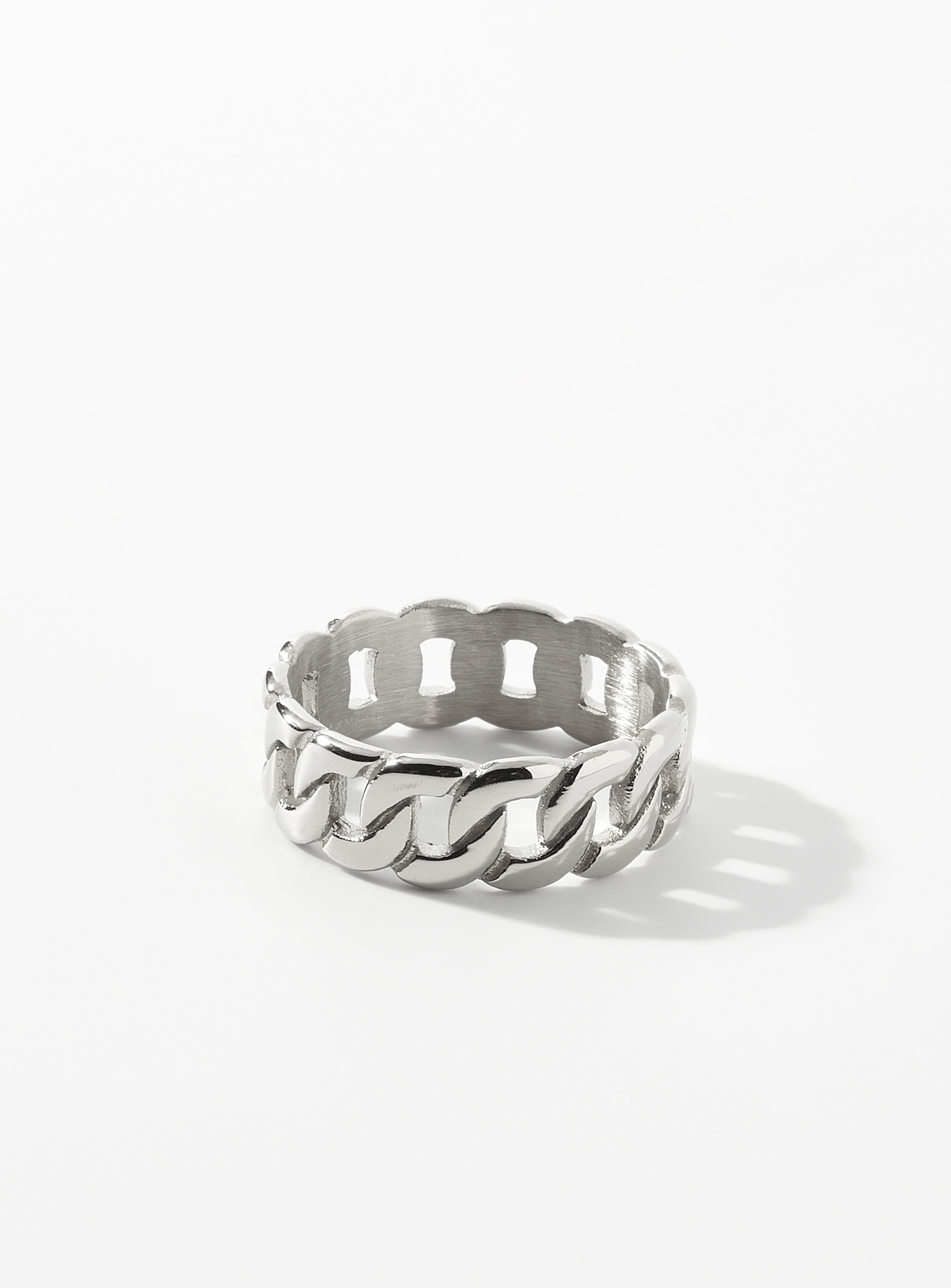 Midi34 Tristan Ring In Silver