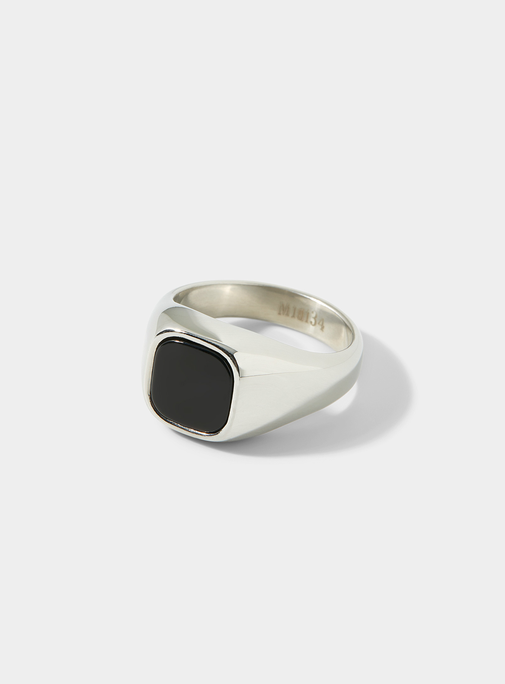 Midi34 Clément Signet Ring In Silver