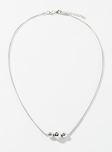 Iridescent chain | Simons | Shop Women's Necklaces Online | Simons