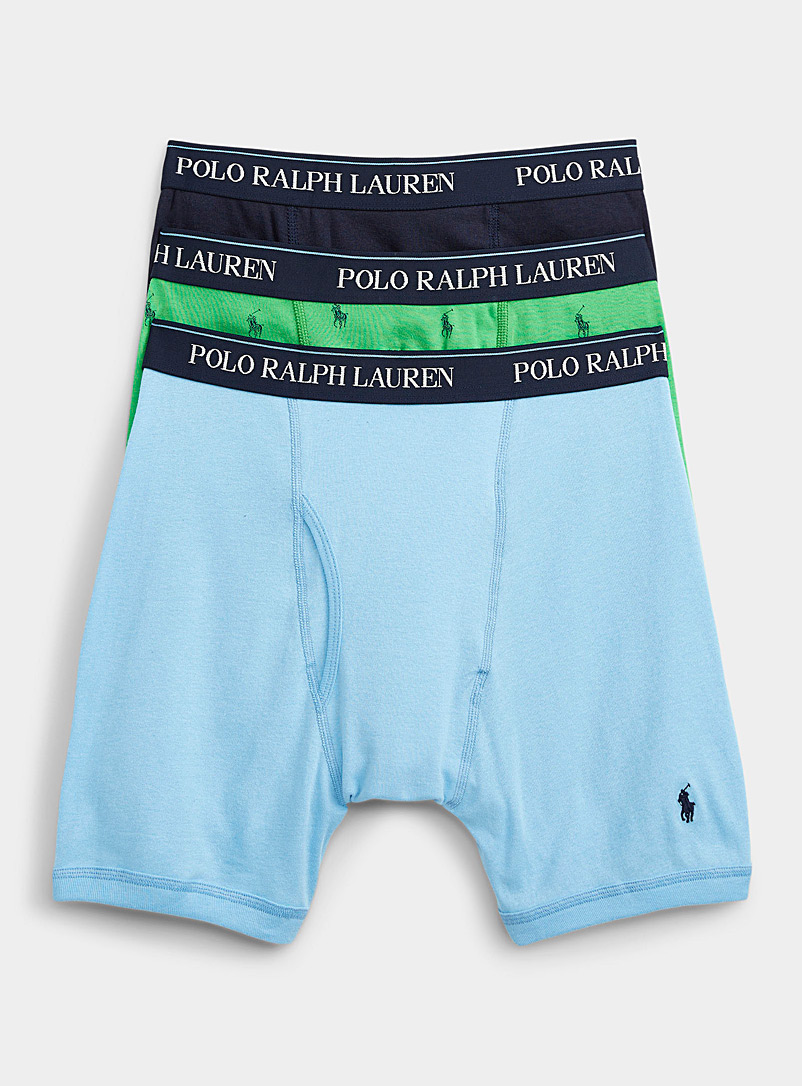 Polo Ralph Lauren Kelly Green Classic boxer brief 3-pack for men