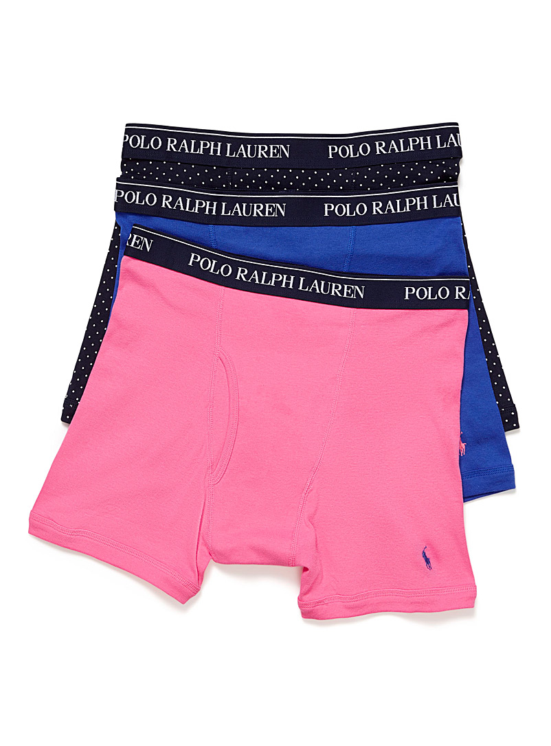 Coloured jersey boxer brief 3-pack 