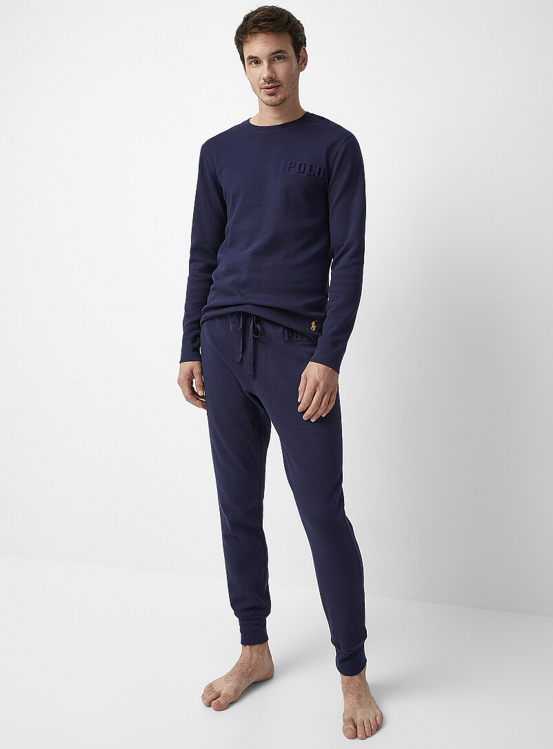 T-Shirt De Pyjama Homme BOSS Gaufré - Confort Et Élégance Pour La Nuit